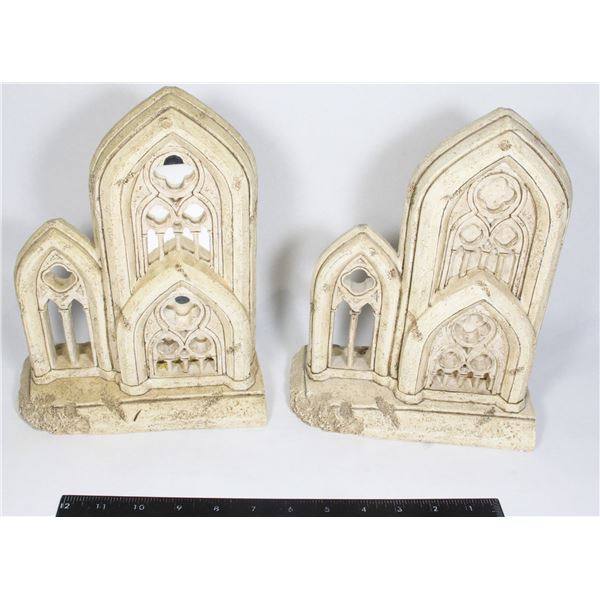 GOTHIC ARCH BOOKENDS