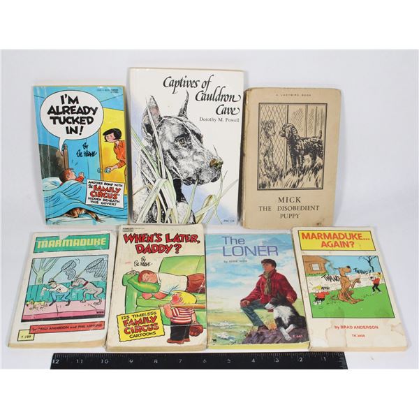 LOT OF VINTAGE BOOKS
