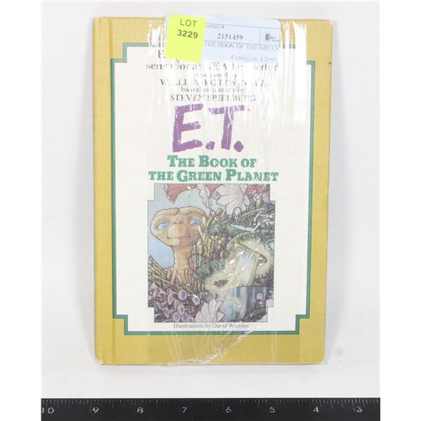 1985 E.T. THE BOOK OF THE GREEN PLANET