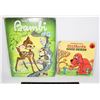 Image 1 : VINTAGE DISNEY BAMBI AND CLIFFORD BOOKS