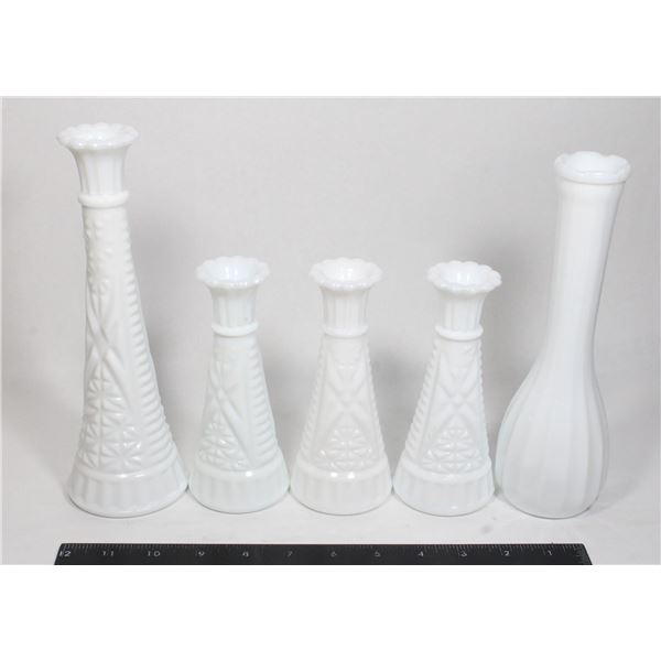 VINTAGE ANCHOR HOCKING VASES