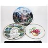 Image 1 : THREE DECORATIVE PLATES