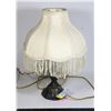 Image 1 : BRASS LAMP WITH SHADE TESTED WORKING