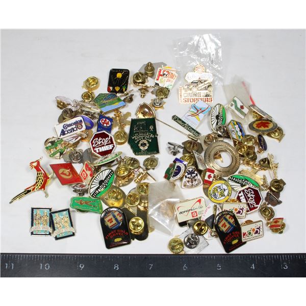COLLECTION OF PINS