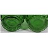 Image 3 : TWO VINTAGE E.O BRODY CO CRINKLE GLASS VASE