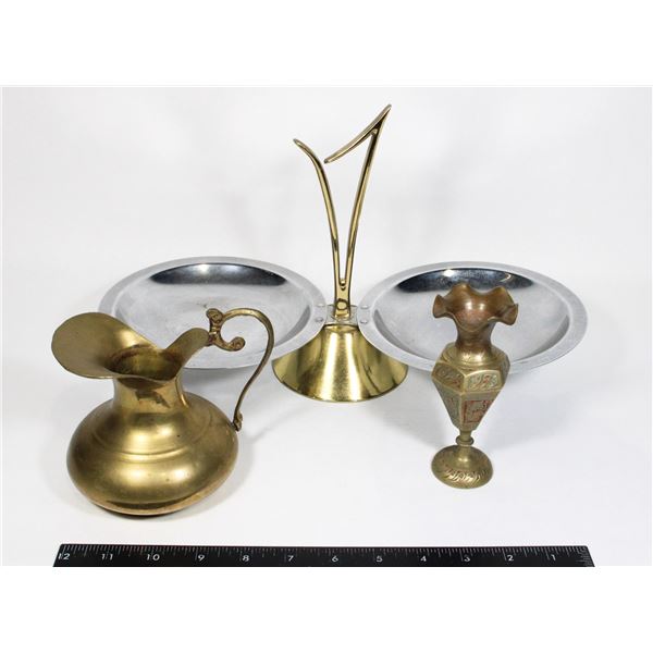 LOT OF BRASS ITEMS AND MORE!