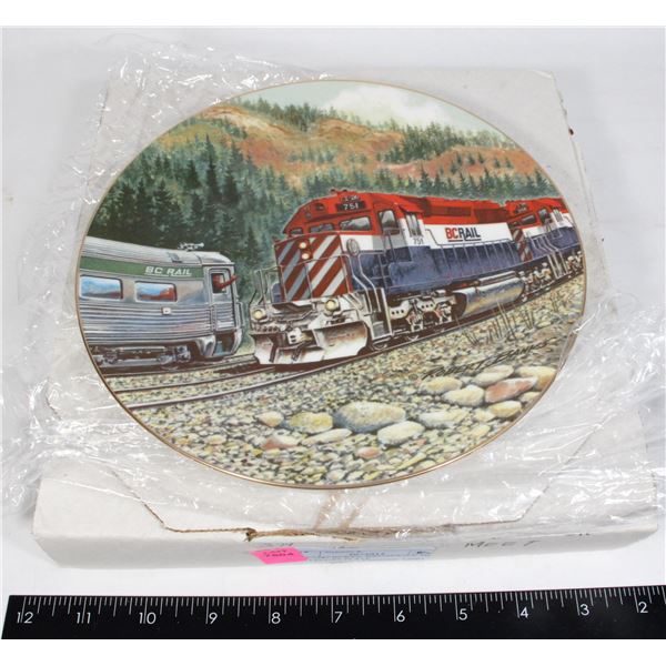 1912-1987 BC RAIL BRUNSWICK MEET COLLECTORS PLATE
