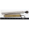 Image 1 : TWO VINTAGE HAND PUMPS, ONE IS BRASS, ONE IS NOT