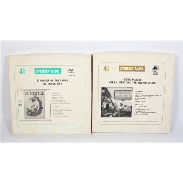 VINTAGE 4 TRACK STERO TAPE GOING PLACES HERB