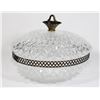 Image 1 : VINTAGE GLASS LIGHT SHADE FOR FIXED LIGHTING