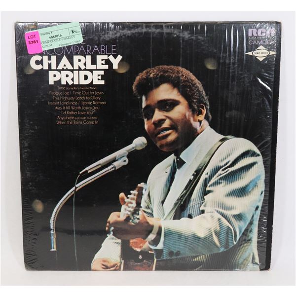 THE INCOMPARABLE CHARLEY PRIDE ALBUM