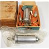 Image 2 : VINTAGE/ ANTIQUE TALA ICING SET IN WOODEN MIRRORED