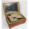 Image 3 : VINTAGE/ ANTIQUE TALA ICING SET IN WOODEN MIRRORED