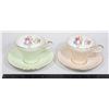Image 1 : VINTAGE AYNSLEY TEACUPS 2 SETS