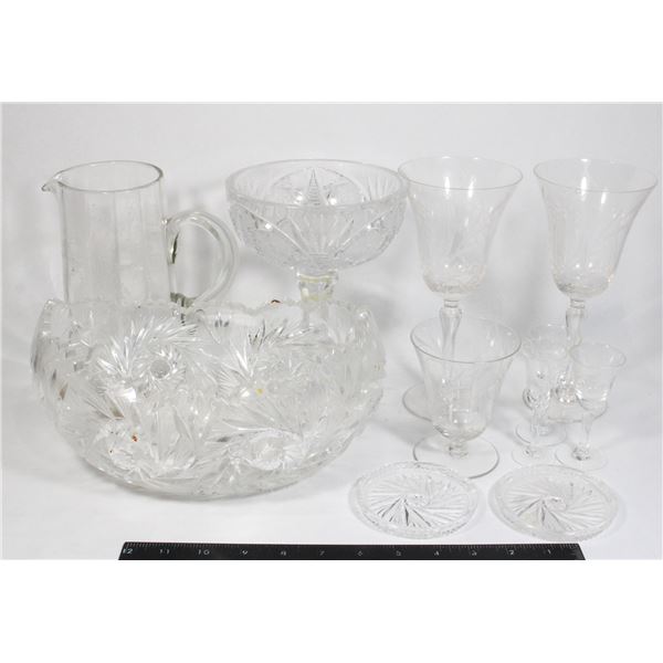 BEAUTIFUL CRYSTAL GLASS