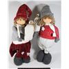 Image 1 : VINTAGE 2 DECORATIVE SOFT DOLLS