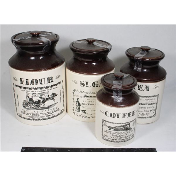 SET OF 4 YE OLDE CANADIAN CROCK PRINTS