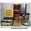 Image 1 : LOT OF TINS, SOME VINTAGE