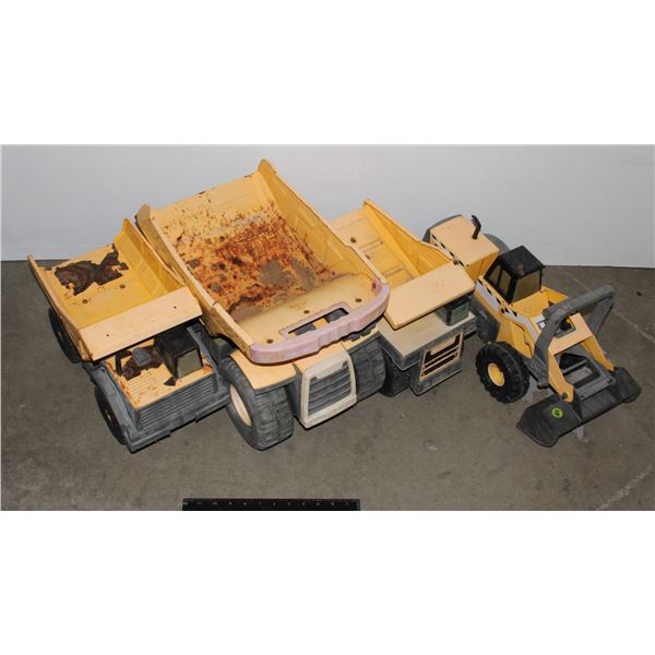 4 TONKA TRUCKS