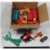 Image 1 : VINTAGE GUMBY, TOY CARS, TOY BLOCKS