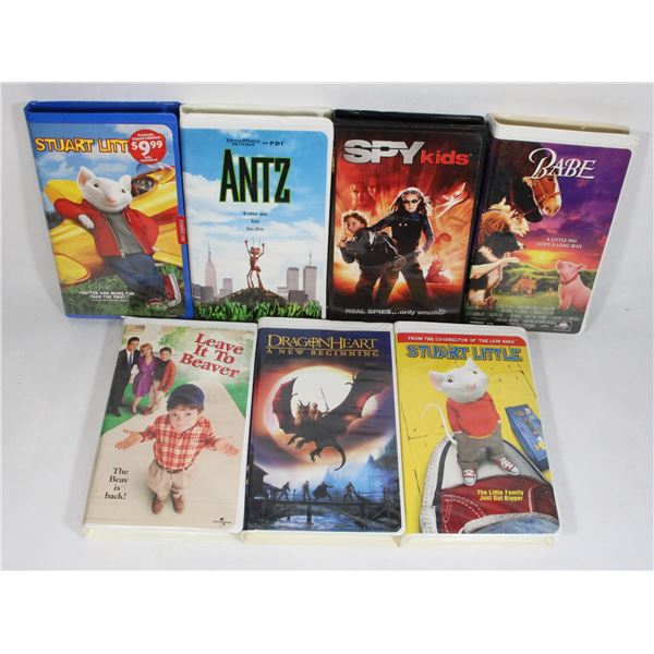 BUNDLE OF CLASSIC VHS MOVIES INCLUDING ANTZ