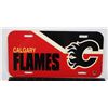 Image 1 : CALGARY FLAMES LICENSE PLATE