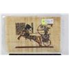 Image 1 : EGYPTIAN SOUVENIR PAINTING PHARAOH IN CHARIOT