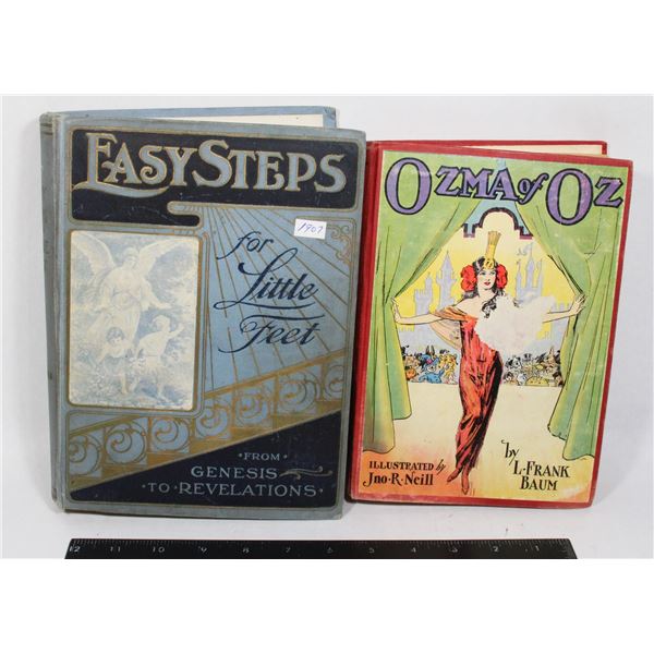 ANTIQUE BOOKS EASYSTEPS FOR LITTLE FEET