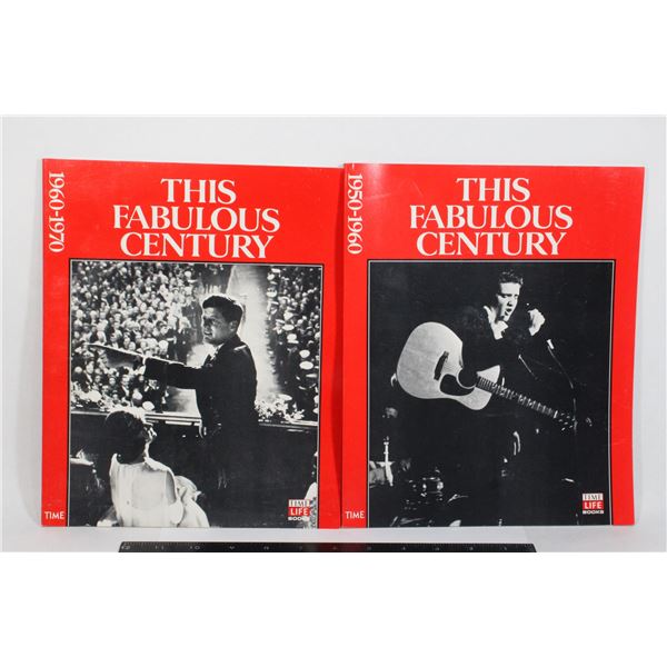 PAIR OF TIME LIFE BOOKS THIS FABULOUS CENTURY
