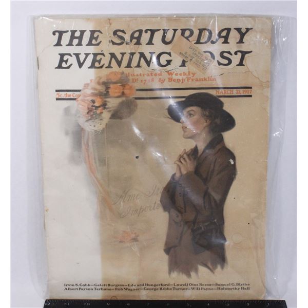 THE SATURDAY EVENING POST MARCH 31, 1917