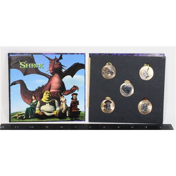 SHREK COIN + STICKER SET