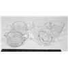 Image 1 : LOT OF CRYSTAL AND CUT GLASS