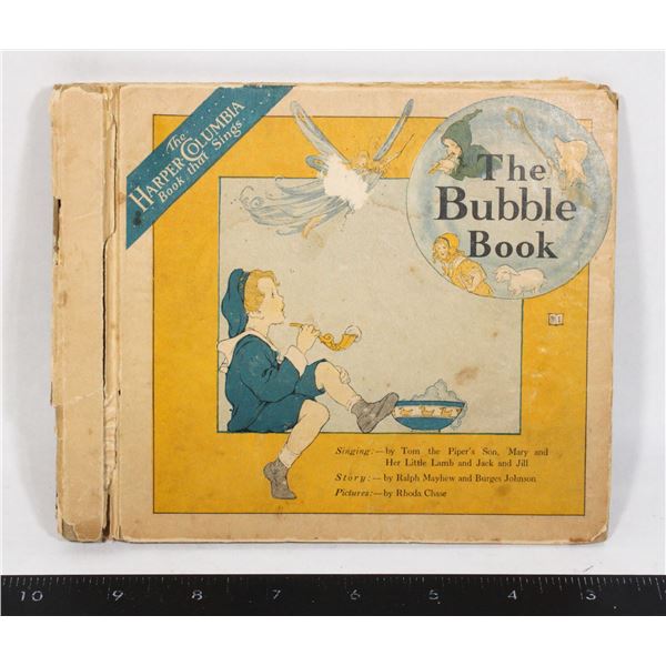 1917 THE HARPER-COLUMBIA BOOK THAT SINGS
