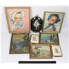 Image 1 : LOT OF VINTAGE FRAMED PICTURES
