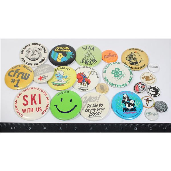 COLLECTION OF PINS