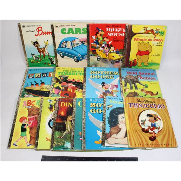 LOT OF VINTAGE GOLDEN BOOKS