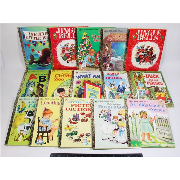 LOT OF VINTAGE GOLDEN BOOKS