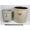 Image 1 : VINTAGE CROCK POTS