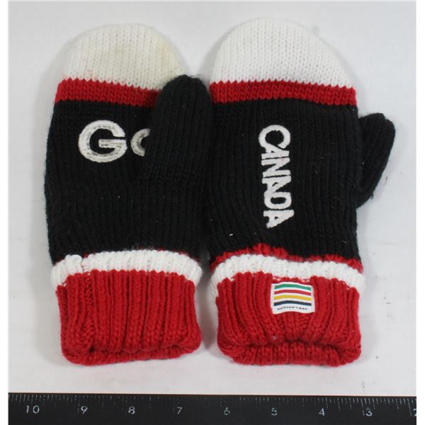 1 PAIR CANADA OLYMPICS MITTS