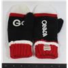 Image 1 : 1 PAIR CANADA OLYMPICS MITTS