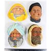 Image 1 : VINTAGE ANTIQUE HEADS