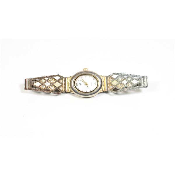 QUARTZ DIAMOND-ADORNED LADIES WATCH