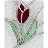 Image 2 : STAINED GLASS HANDMADE ROSE PIECE