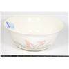 Image 1 : LARGE SERVING ARCOPAL DIANA PINK IRIS BOWL