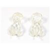 Image 2 : VINTAGE CRYSTAL FIGURINES