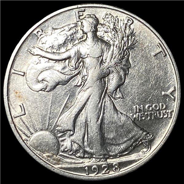 1928-S Silver Walking Liberty Half Dollar  CLOSELY UNCIRCULATED