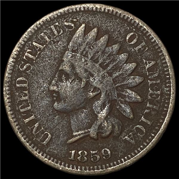 1859 Indian Head Cent NICELY CIRCULATED