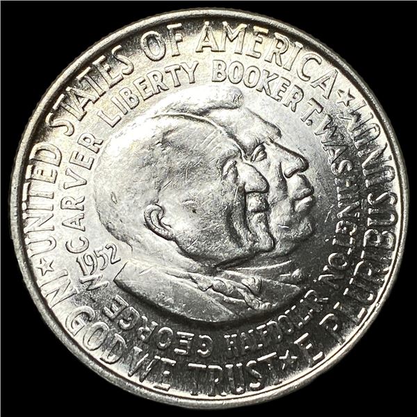 1952 Silver Washington-Carver Half Dollar  CHOICE BU