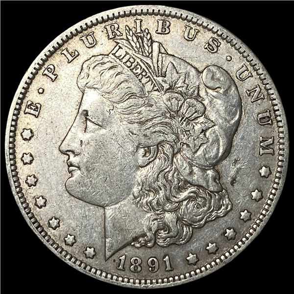 1891-O Silver Morgan Dollar CLOSELY  UNCIRCULATED
