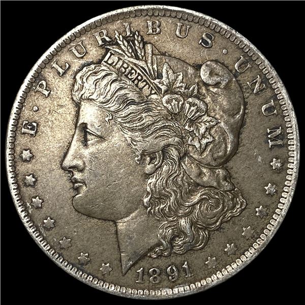 1891-O Silver Morgan Dollar CLOSELY  UNCIRCULATED